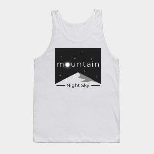 Mountain Night Sky Tank Top